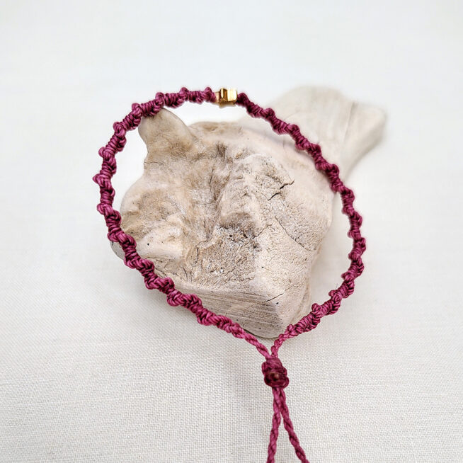 Pulsera estrella malva - Imagen 2